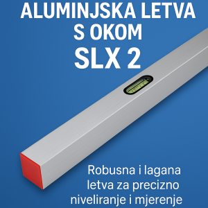 Aluminijska letva s okom SLX2